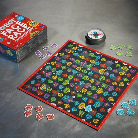 Robot Face Race - Juego de mesa para niños