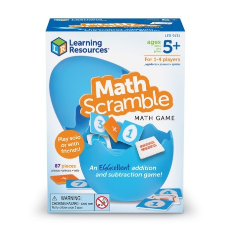 Math Scramble - Juego de mesa para niños