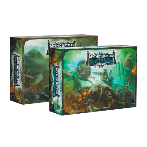 Mythic Battles: Pantheon + Pandora Box (All Streach Goals) - Edición Limitada - Juego de mesa