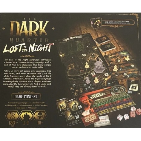 The Dark Quarter: Lost to the Night (castellano) - expansión juego de mesa