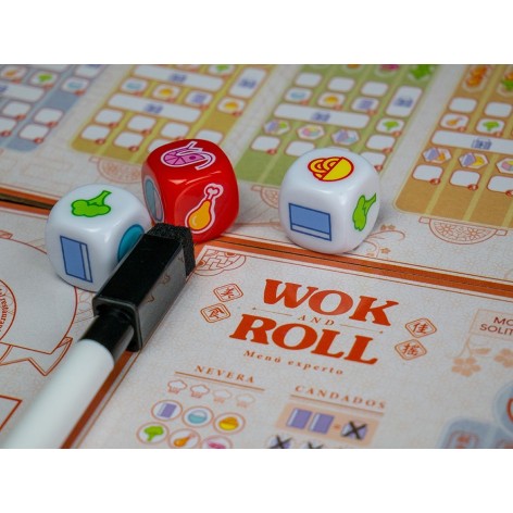 Wok and Roll (castellano) - Juego de dados