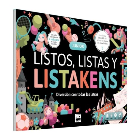 Listos, Listas y Listakens - Junior - Juego de mesa