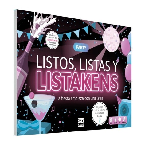 Listos, Listas y Listakens - Party - Juego de mesa