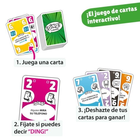 Ding y Descarta - Juego de cartas