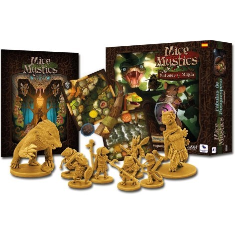 Mice and Mystics de ratones y magia: Fabulas de Bosquespeso - expansión juego de mesa