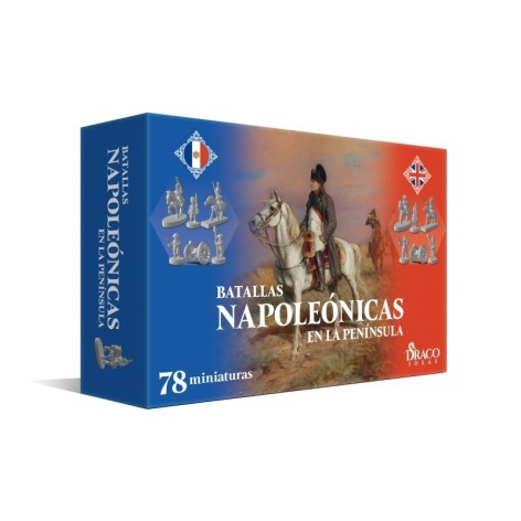 Batallas Napoleonicas en la Peninsula: Set de 78 Miniaturas -  expansión juego de mesa