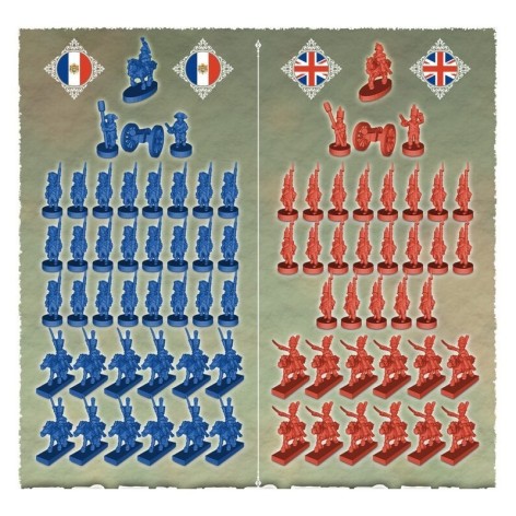Batallas Napoleonicas en la Peninsula: Set de 78 Miniaturas -  expansión juego de mesa