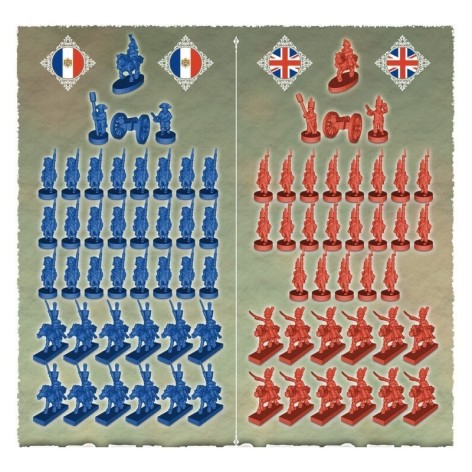 Batallas Napoleonicas en la Peninsula: Set de 78 Miniaturas -  expansión juego de mesa