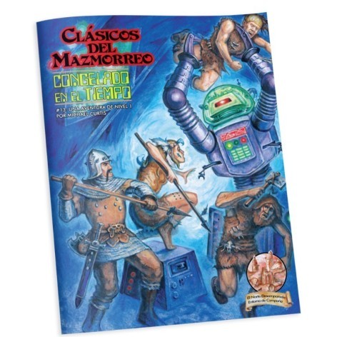 Clasicos del mazmorreo: Congelado en el Tiempo - suplemento de rol