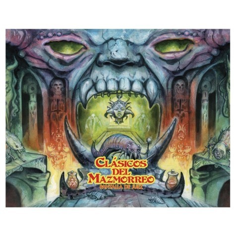 Clasicos del mazmorreo: Pantalla del Juez - Segunda Edicion - Suplemento de rol