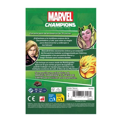 Marvel Champions: Trickster Takeover (castellano) - expansión juego de cartas