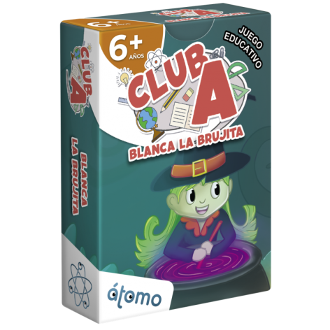Club A: Blanca la Brujita - Juego de cartas para niños