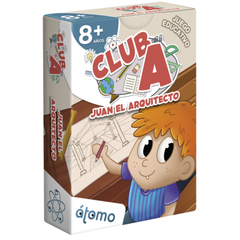 Club A: Juan el Arquitecto - Juego de cartas para niños