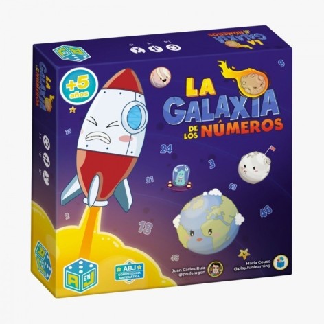 La Galaxia de los Numeros - Juego de mesa para niños