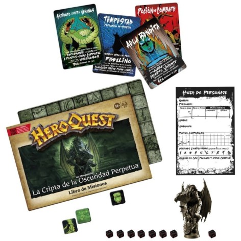 Heroquest: La Cripta de la Oscuridad Perpetua - Expansión juego de mesa