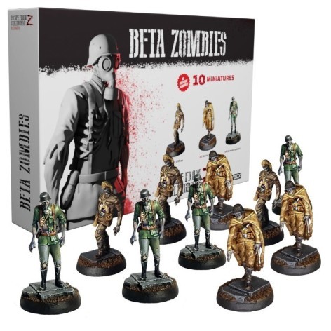 Escape de Stalingrado Z - Recargado: Pack de Miniaturas Zombies Beta - Expansión juego de mesa