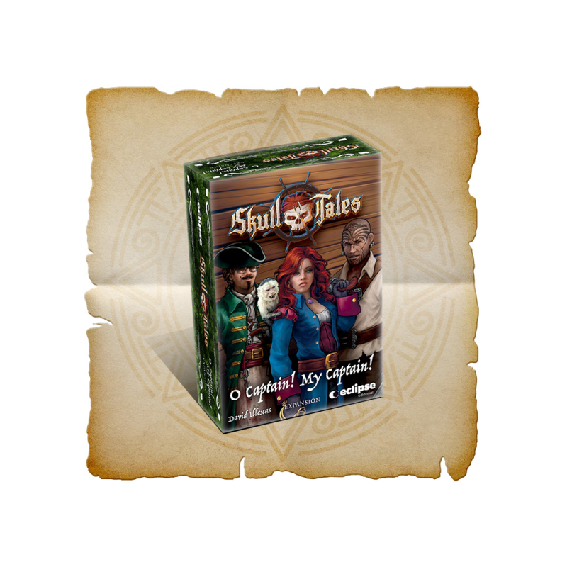 Skull Tales A toda vela: Oh Capitan, Mi Capitan - expansión juego de mesa