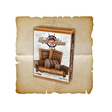 Skull Tales A toda vela: Puertas y Cofres - expansión juego de mesa