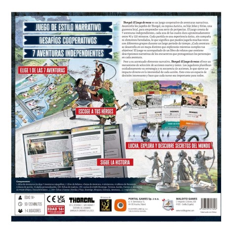 Thorgal: El juego de mesa (edicion gamefound) - Juego de mesa