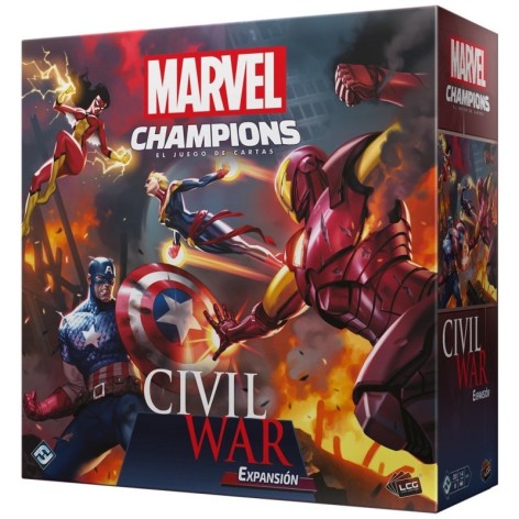 Marvel Champions: Civil War (castellano) - expansión juego de cartas