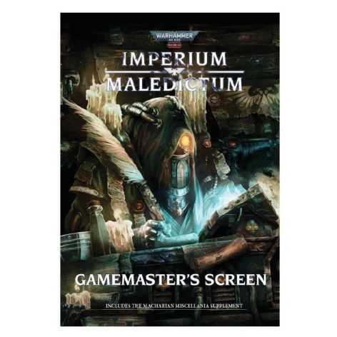 Warhammer 40.000: Imperium Maledictum - Pantalla (castellano) - suplemento de rol