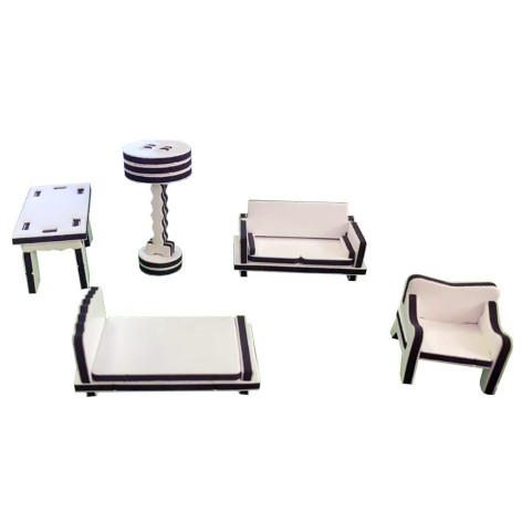 Gigantes Moviendo Mueblecitos - juego de mesa