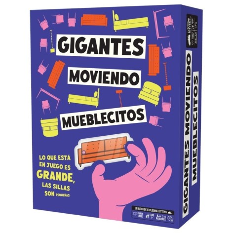 Gigantes Moviendo Mueblecitos - juego de mesa