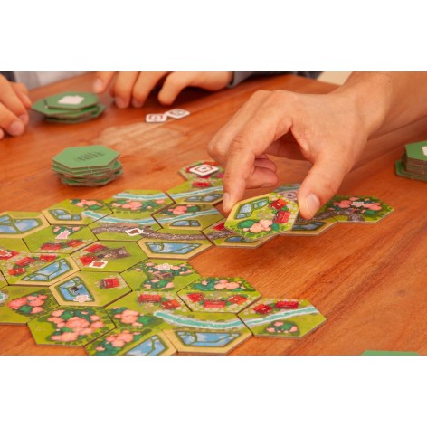 Dorfromantik: Sakura (castellano) - Juego de mesa