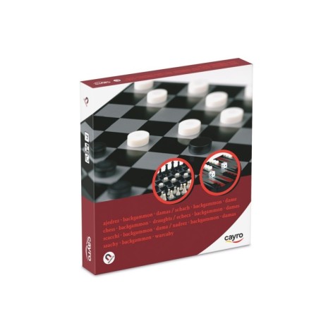 Ajedrez, Damas, Backgammon Magnetico - juego de mesa
