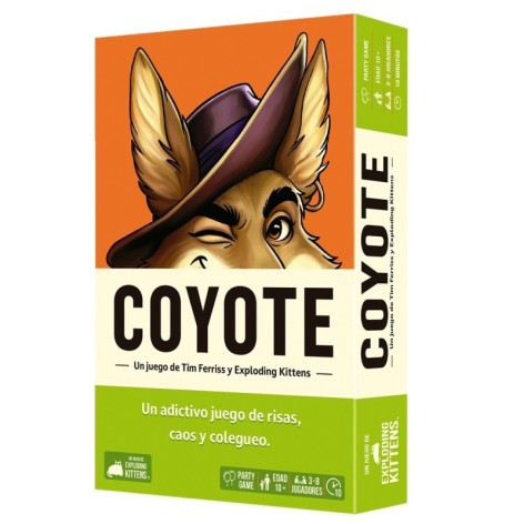 Coyote: un Juego de Exploding Kittens - Juego de cartas