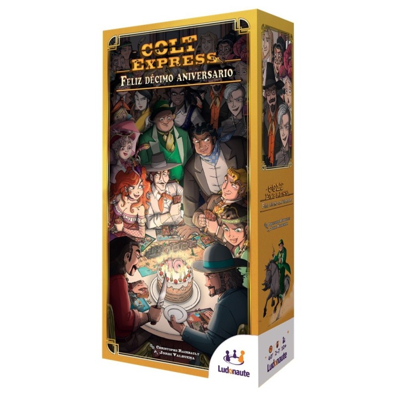 Colt Express: Happy 10 Aniversario - expansión juego de mesa