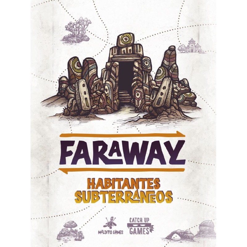 Faraway: Habitantes Subterraneos - expansión juego de cartas