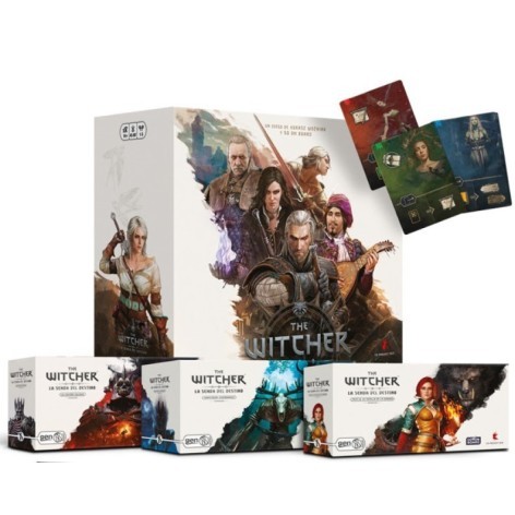 The Witcher: La Senda del Destino - Pack Deluxe + PROMO - Juego de mesa