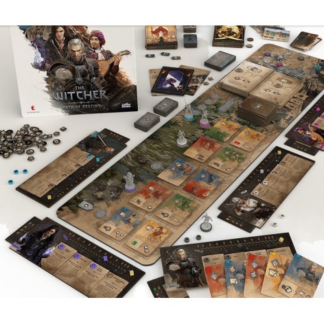 The Witcher: La Senda del Destino - Pack Deluxe + PROMO - Juego de mesa