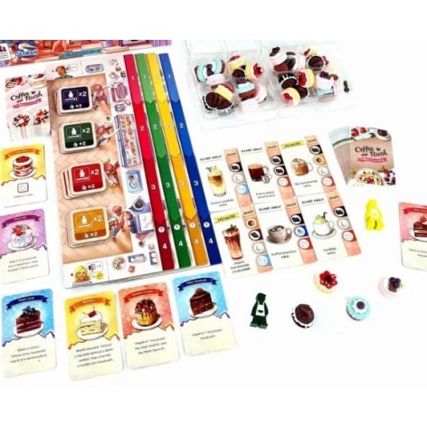 Coffee Rush: Tartas Deliciosas - Expansión juego de mesa