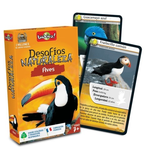 Desafios de la Naturaleza: Aves - Juego de cartas