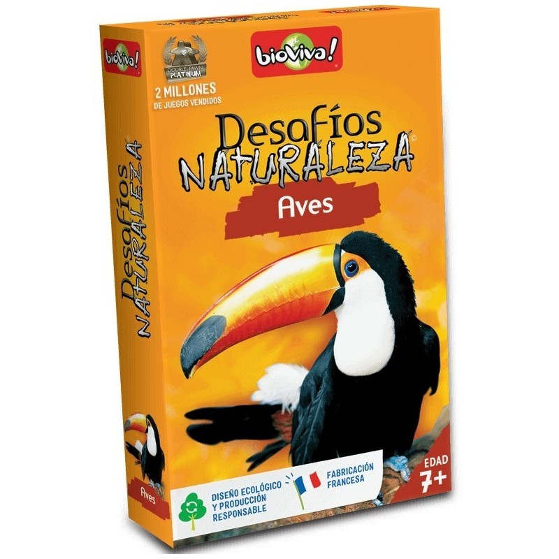 Desafios de la Naturaleza: Aves - Juego de cartas