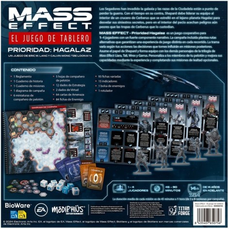 Mass Effect El Juego de Mesa - Prioridad: Hagalaz - Juego de mesa