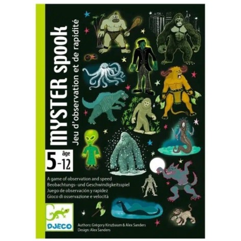 Cartas Myster Spook - juego de cartas para niños