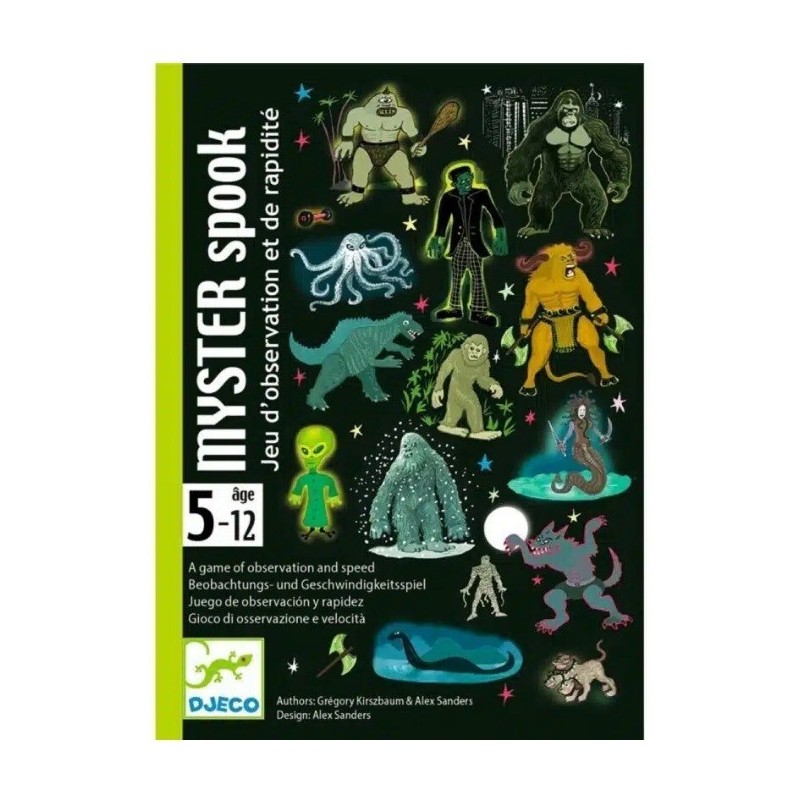 Cartas Myster Spook - juego de cartas para niños