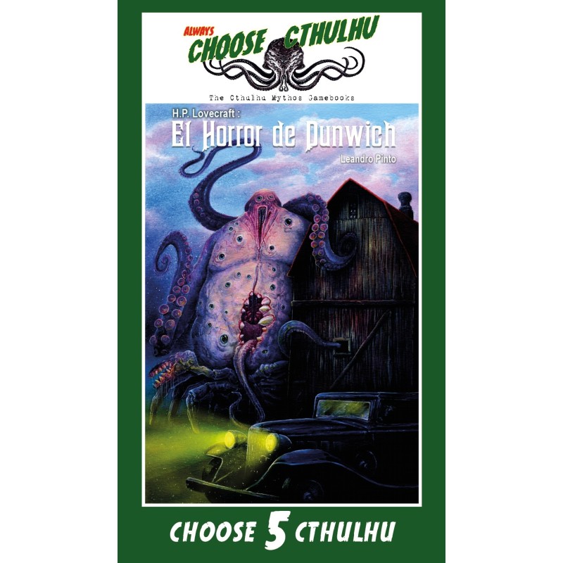 Choose Cthulhu: 5 El Horror de Dunwich (edicion vintage) - Libro juego