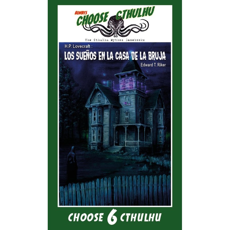 Choose Cthulhu: 6 Los Sueños de en la Casa de la Bruja (edicion vintage) - Libro juego