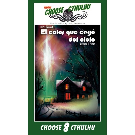 Choose Cthulhu: 8 El Color que cayo del Cielo (edicion vintage) - Libro juego