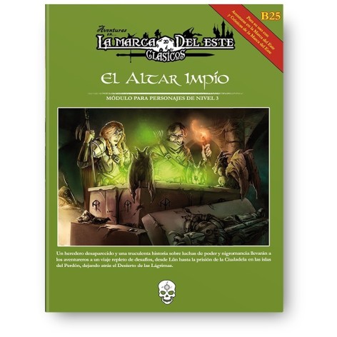 Aventuras en la Marca del Este: El Altar Impio - suplemento de rol