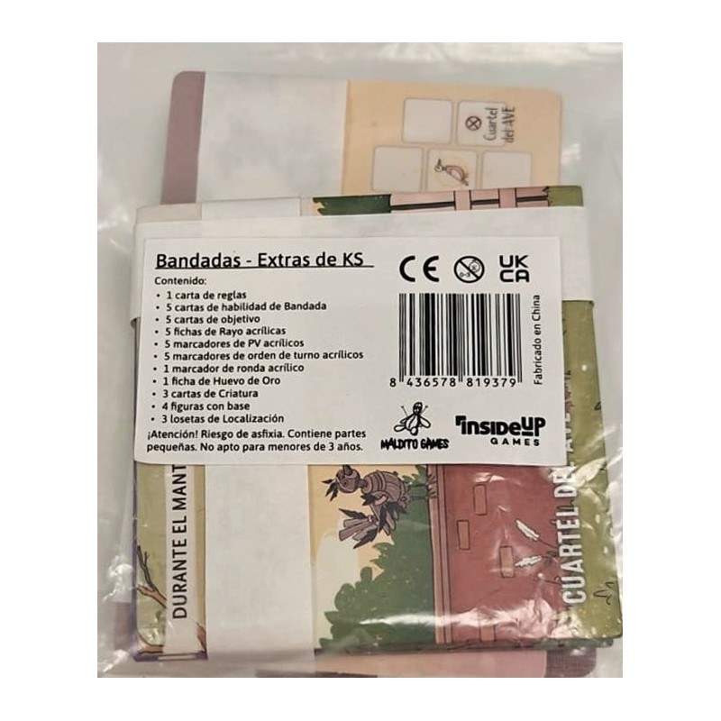 Bandadas: Extras de KS - expansión juego de mesa