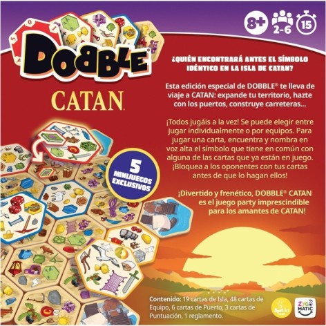 Dobble Catan - Juego de cartas