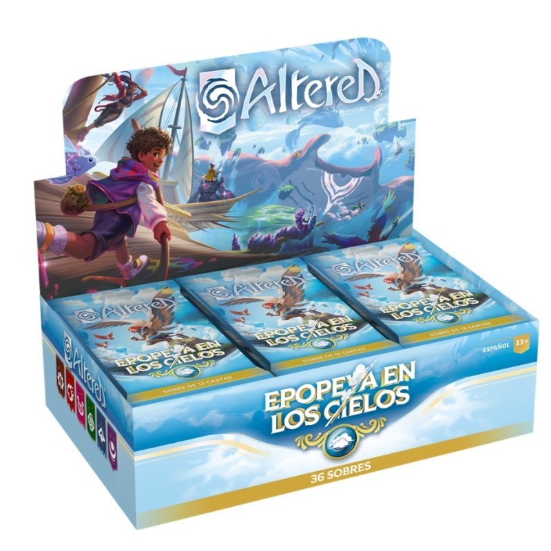 Altered: Epopeya en los Cielos - Caja de Sobres - expansión juego de cartas