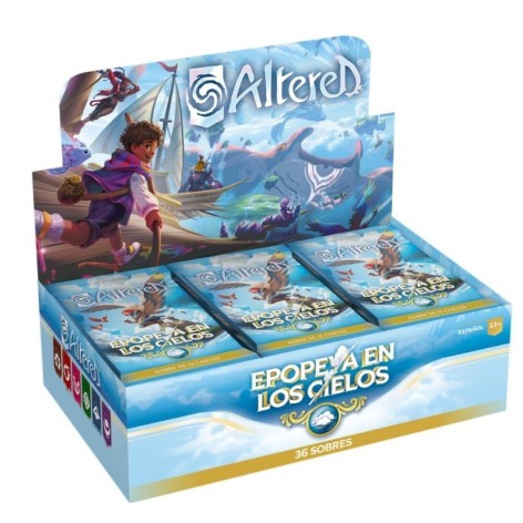Altered: Epopeya en los Cielos - Caja de Sobres - expansión juego de cartas