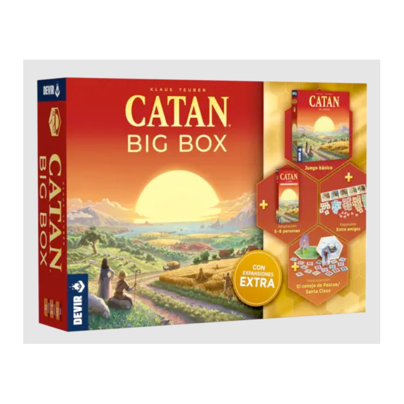 catan big box juego de mesa