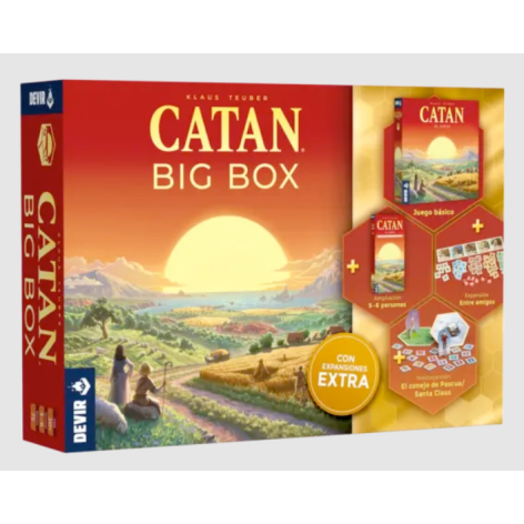 catan big box juego de mesa